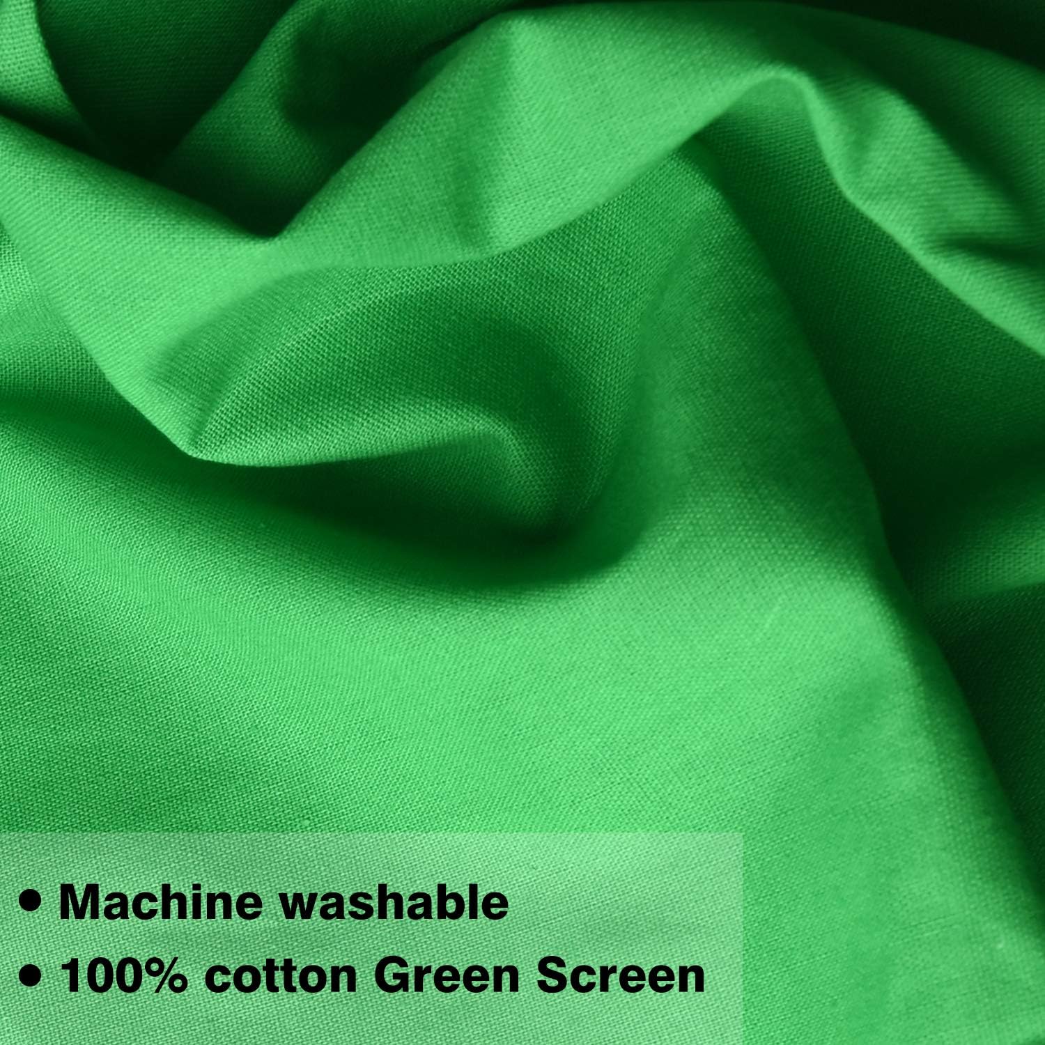 One-Day Sale: Up to 60% Off EMART 10 X 12ft Green Screen Backdrop, Chromakey Photo Backdrop Seamless Muslin Cloth Fabric for Recording, Photography Studio, Steaming, Zoom Meeting Exclusive Discount 60% Price EMART 10 X 12ft Green Screen Backdrop, Chromakey Photo Backdrop Seamless Muslin Cloth Fabric for Recording, Photography Studio, Steaming, Zoom Meeting