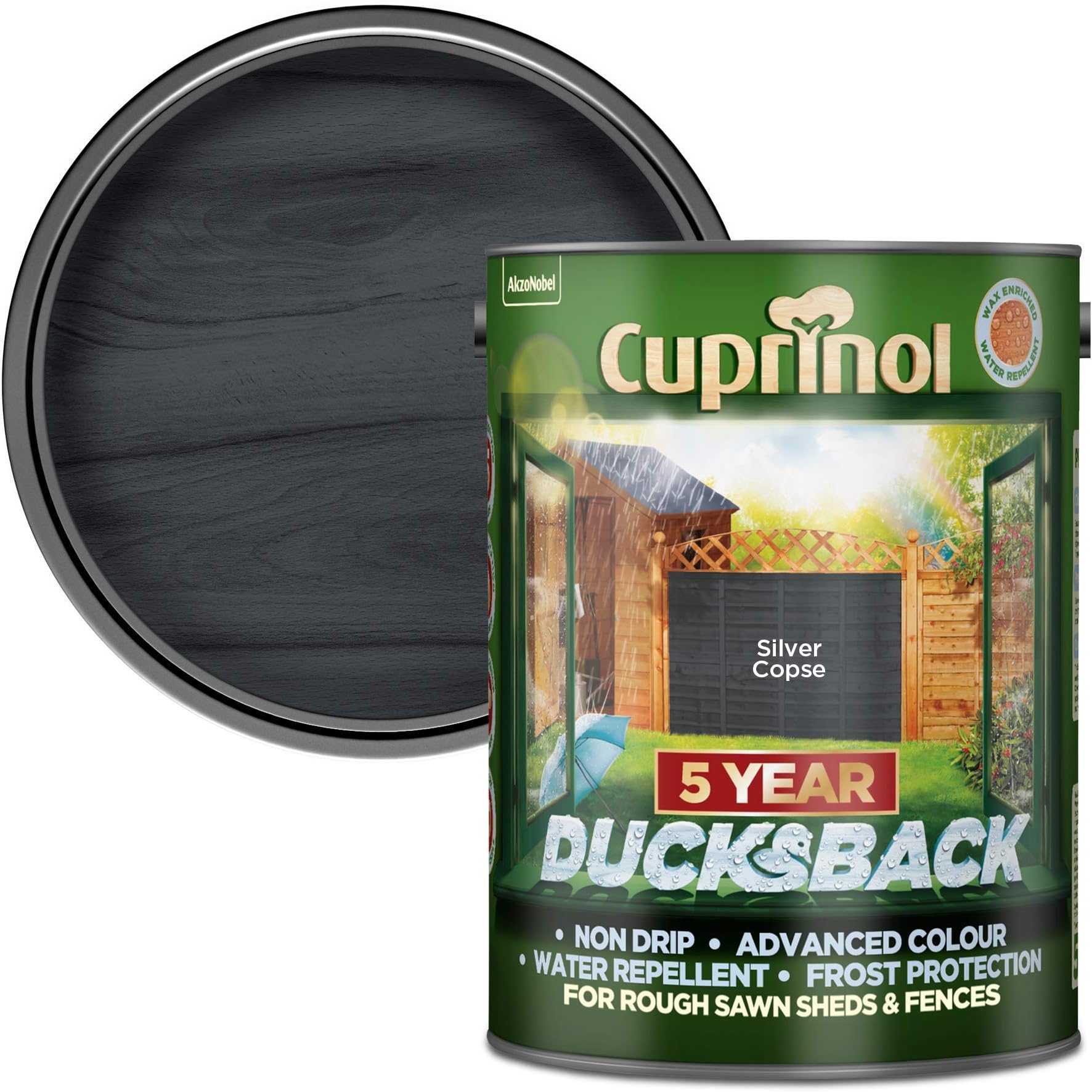 Cuprinol Ducksback 5L Rich Cedar (839018) Amazon.co.uk DIY & Tools