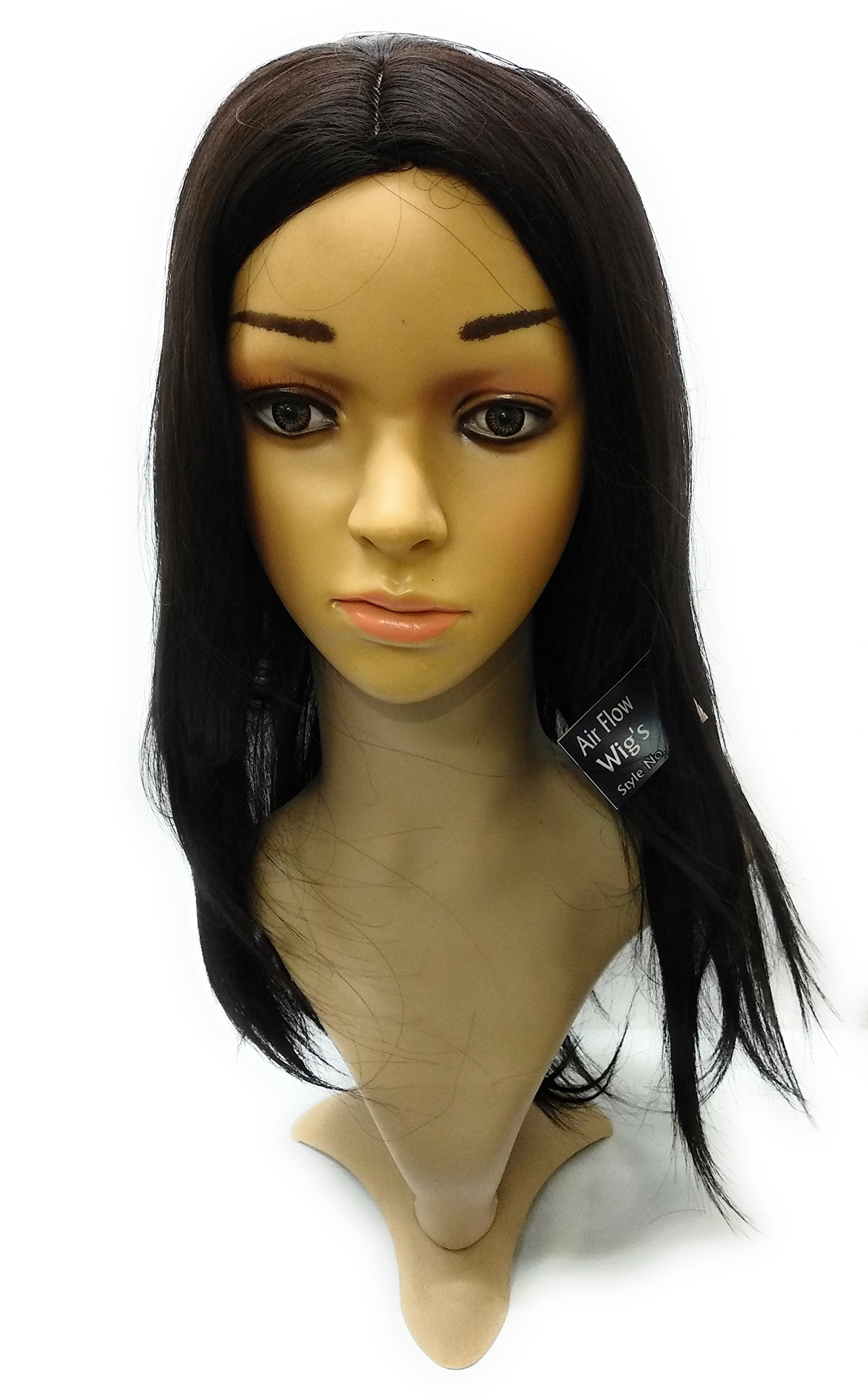 Air Flow Natural Looing Realistic Black Hair Wig for Women And Girl Daily Need Accessories With Free Wig Comb