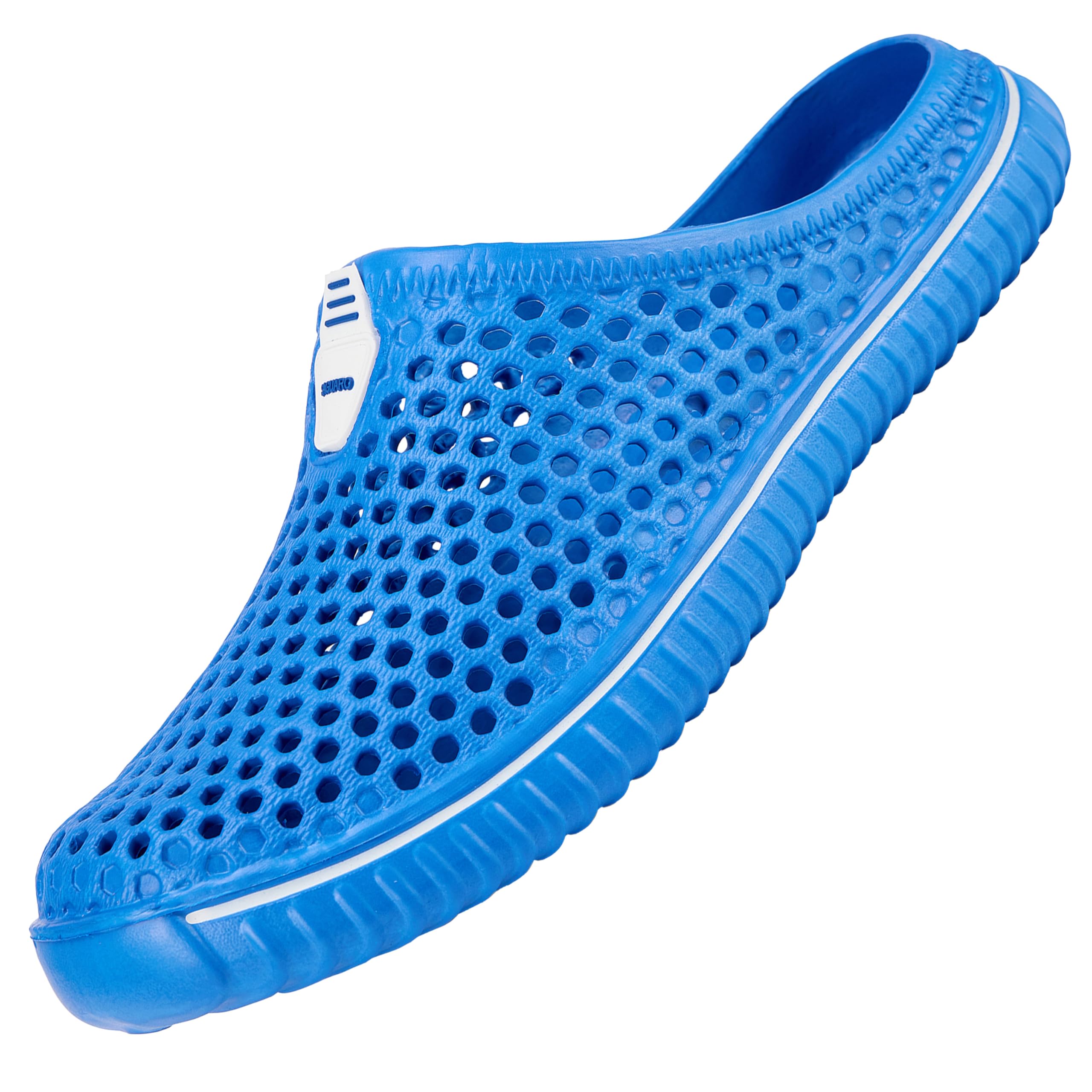 SAGUARO Clogs Hausschuhe Herren Damen Sommer Hohl Latschen Atmungsaktiv Gartenschuhe Badeschuhe Strand Pantoffeln Aqua Slippers Gr.36-45