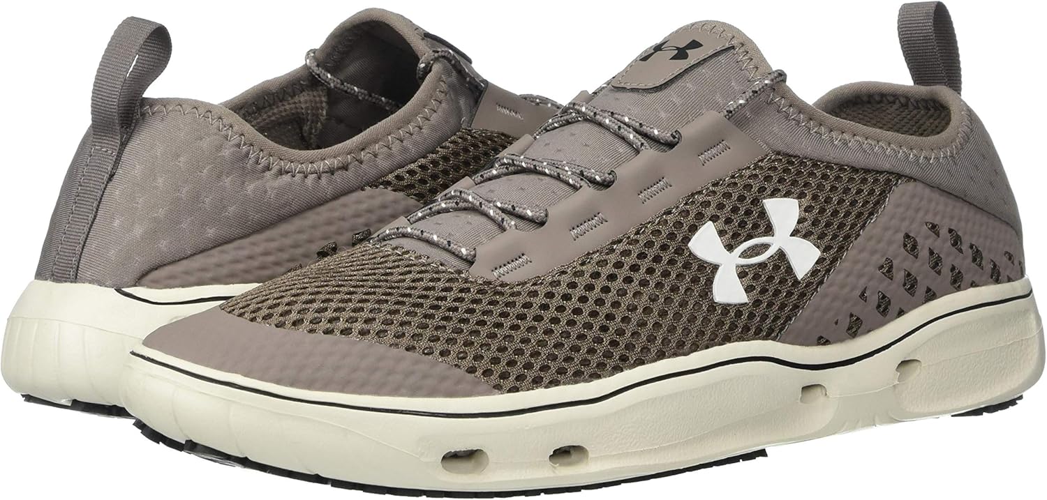 Under Armour Men's Kilchis Sneaker, Brown Umber (203)/Summit White, 8.5