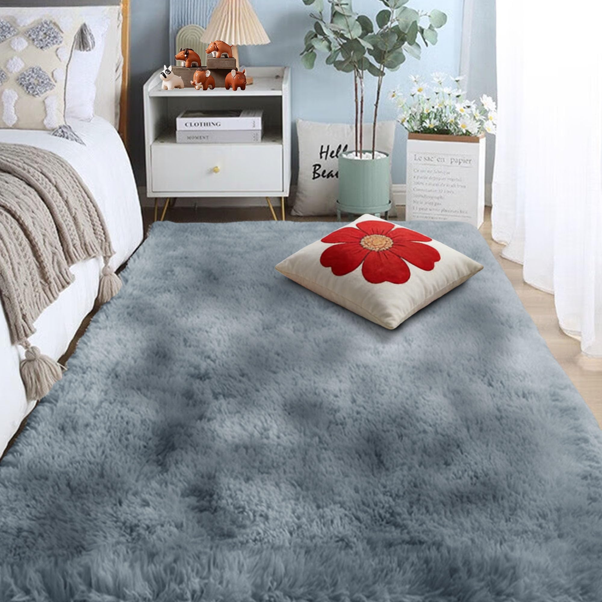 Moquette de chambre moelleuse et antidérapante pour espace enfant sécurisé