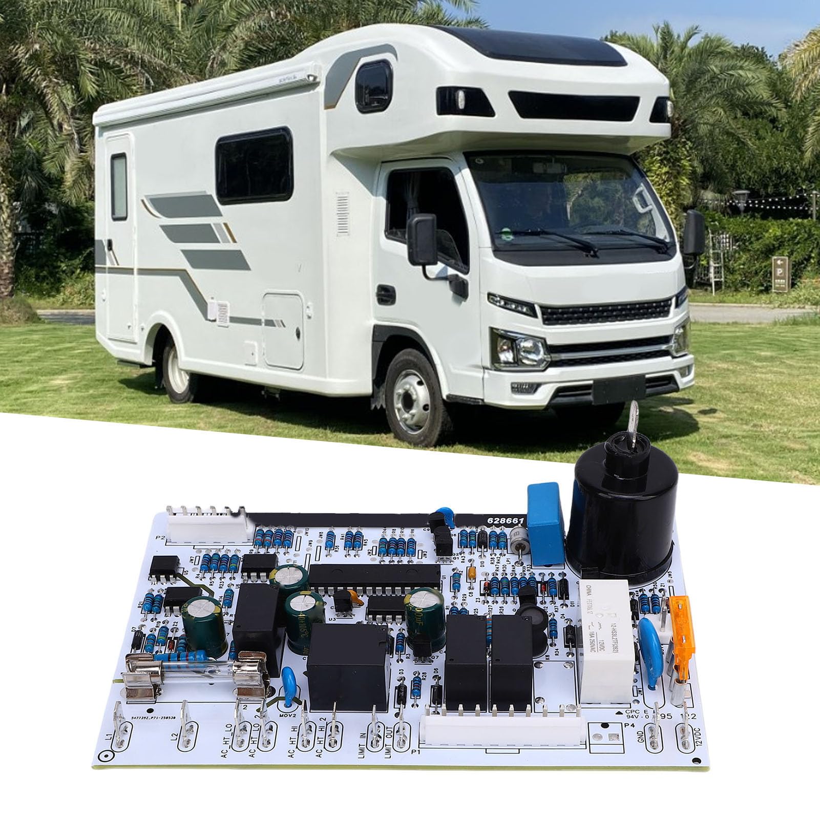 Płyta Zasilania Lodówki RV 628661, Zamiennik Płytki Obwodu do