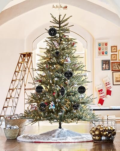 Miniatura 6 de 8 adornos de bola de Navidad de 3.94 pulgadas, no se astillan, decoración de árbol de Navidad, bolas de árbol de Navidad, adornos de Halloween