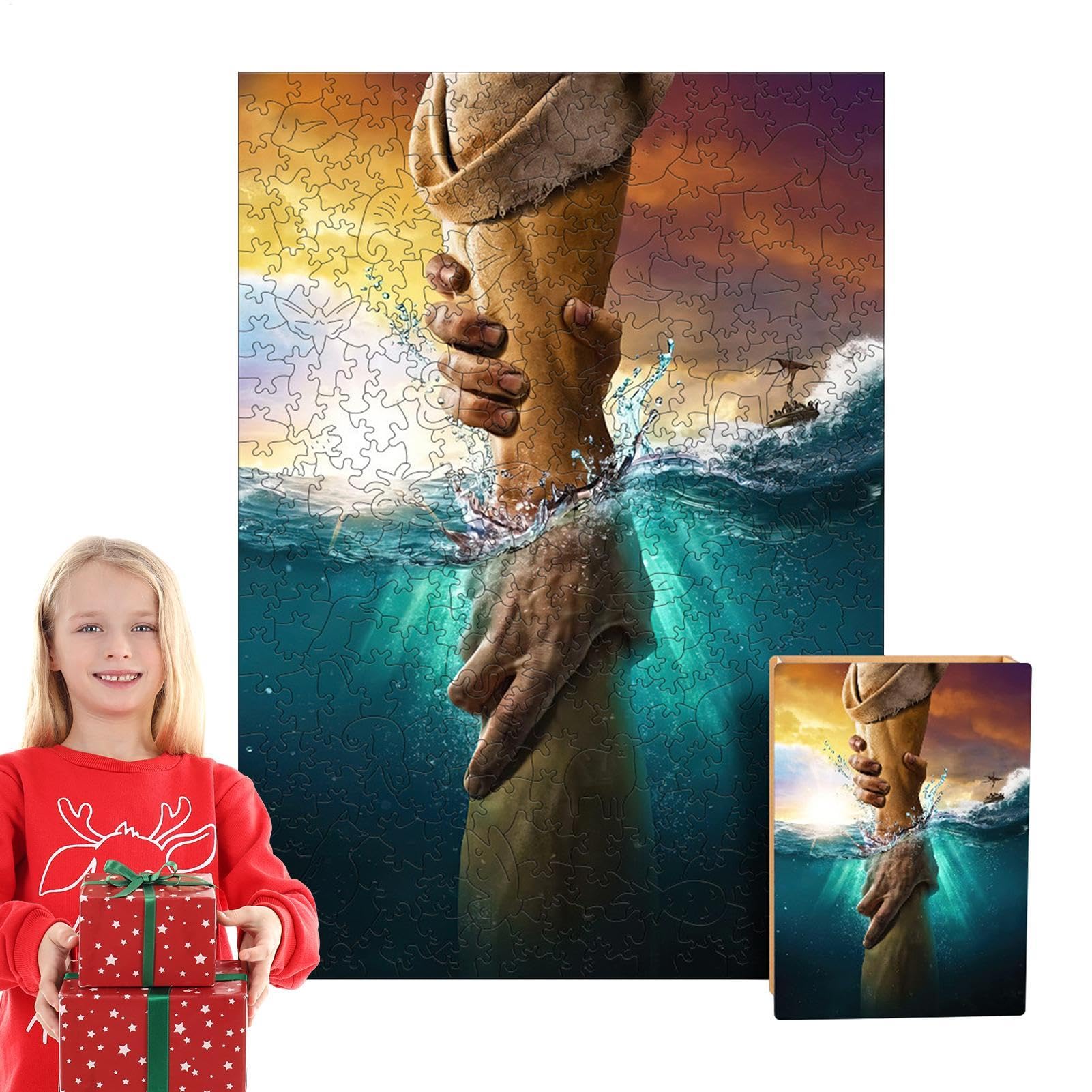Puzzle de madera cristiano ideal como juego de mesa para regalar a amigos 8