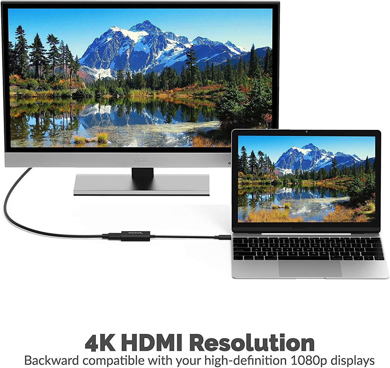 Super Deal Product Sabrent USB 3.1 Type-C to HDMI Adapter (DA-HDMC)