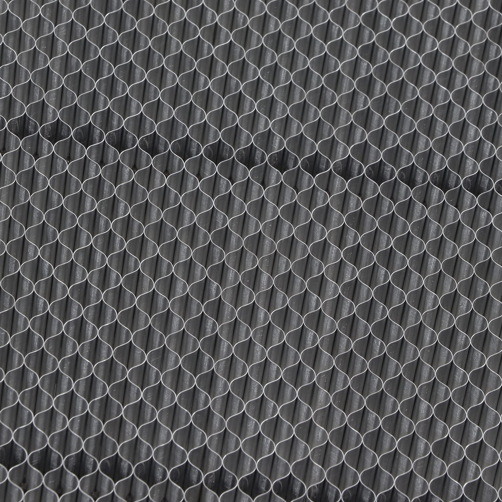 Arbeitstisch aus Wabenlaser, 500 x 500 mm, Arbeitsplatte aus Aluminium für Bienenstock, CNC-gefräst, Laserschnittbett, kompatibel mit Diodenlasergravurmaschinen, Glasfaser und CO2