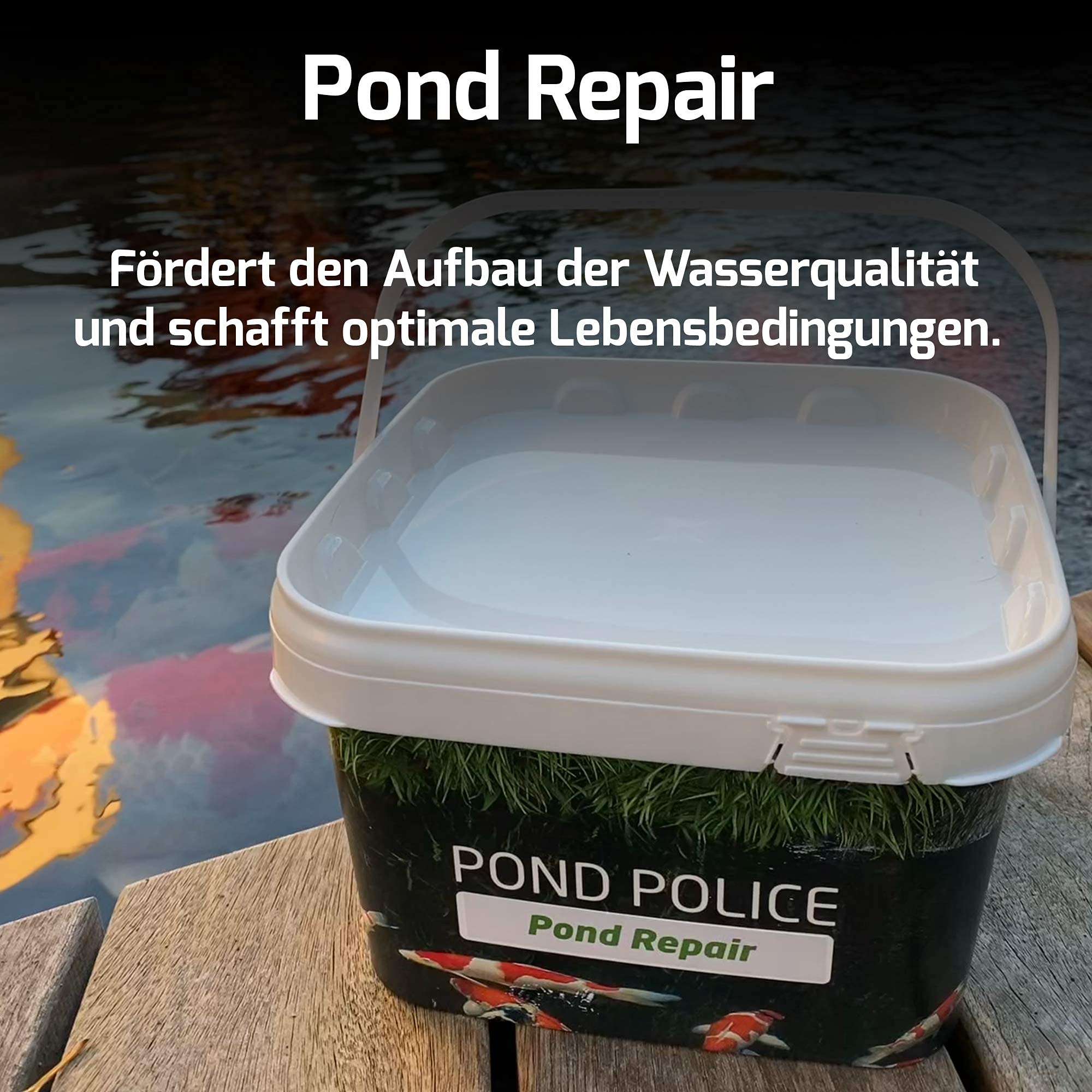 Pond Repair • Biologisches Produkt • Macht Algizide unnötig 2,5kg • Wasseraufbereiter für klares Teichwasser