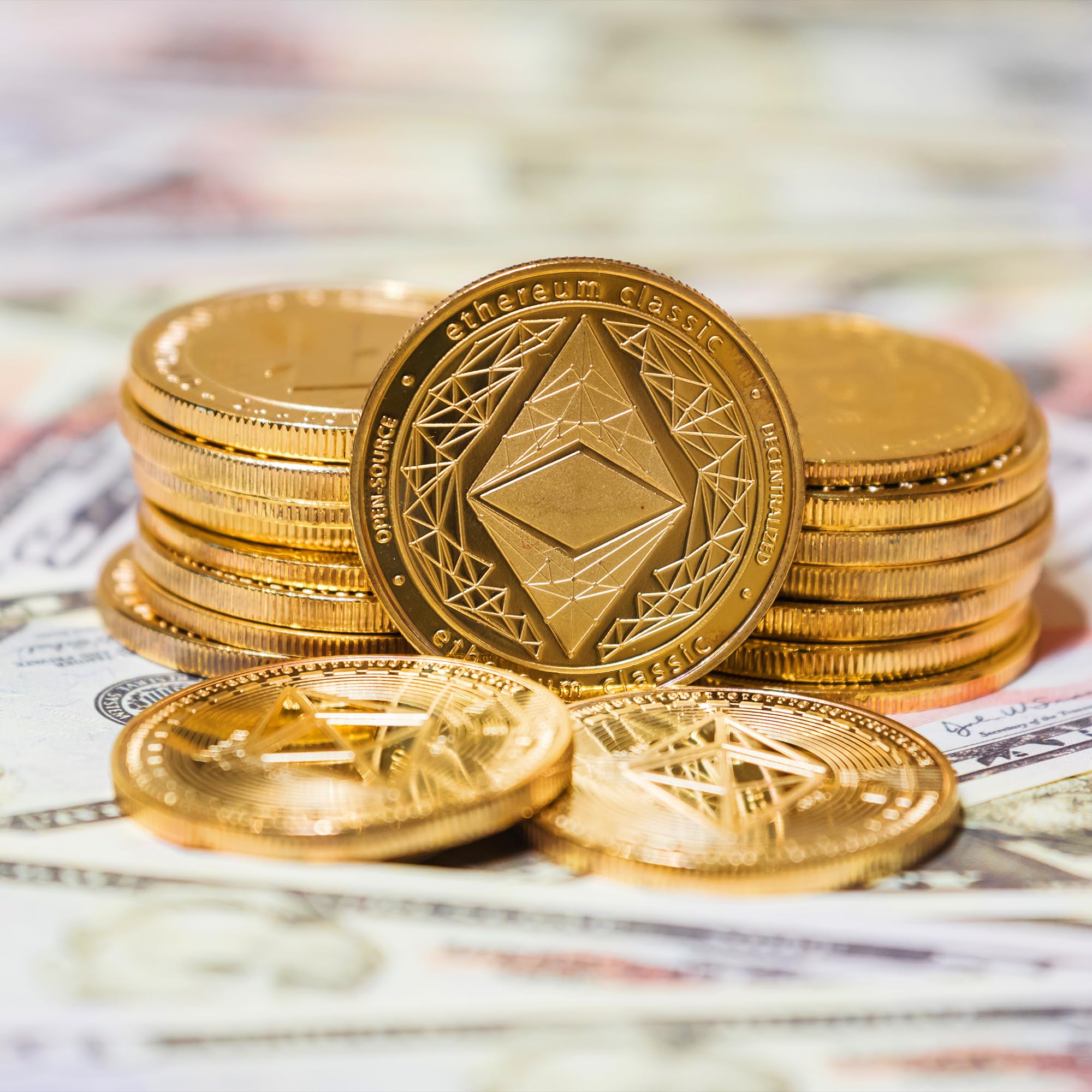 Moneda Conmemorativa Metal Moneda Conmemorativa Crypto Chapada En Oro -  Coleccionable O Regalo Para Amantes De Blockchain Moneda Metal Chapada Oro