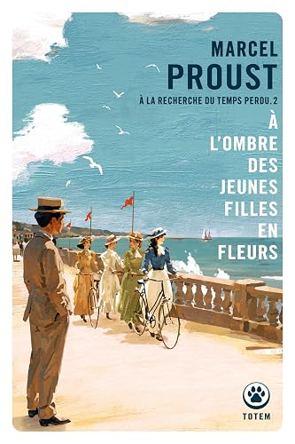Couverture de À l'ombre des jeunes filles en fleurs, À la recherche du temps perdu, volume 2