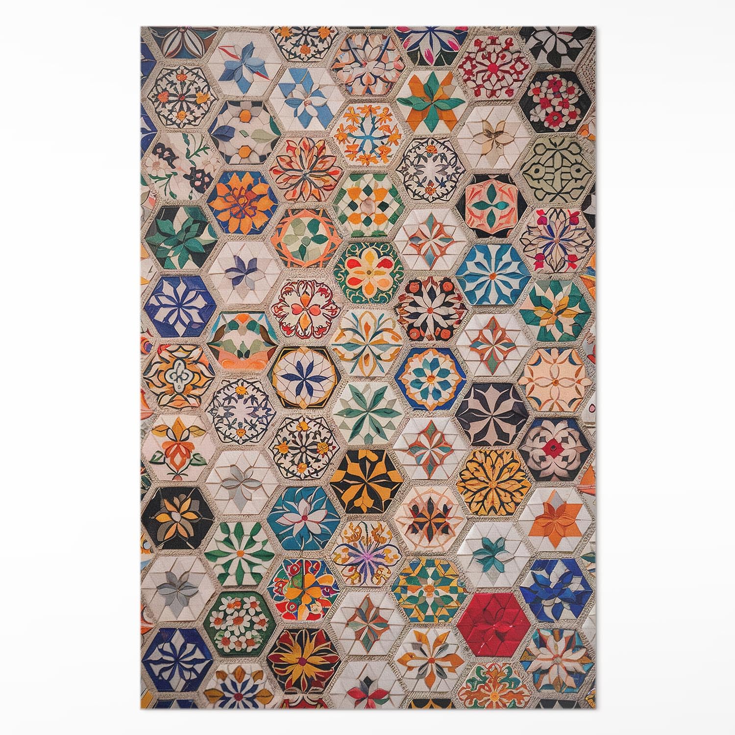 Tapis cuisine vinyle entretien facile pour protéger le sol des taches PVC