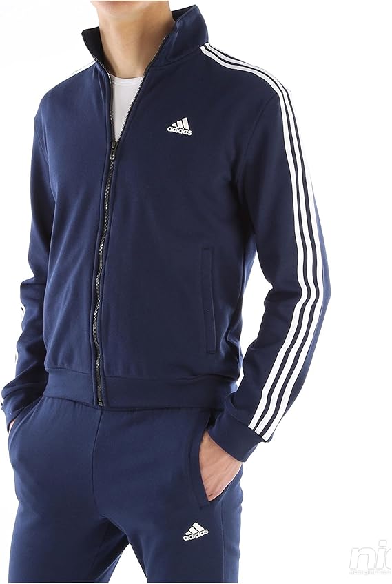adidas Men's Navy Blue Relax Tracksuit Size L : Clothing, Shoes & Jewelry