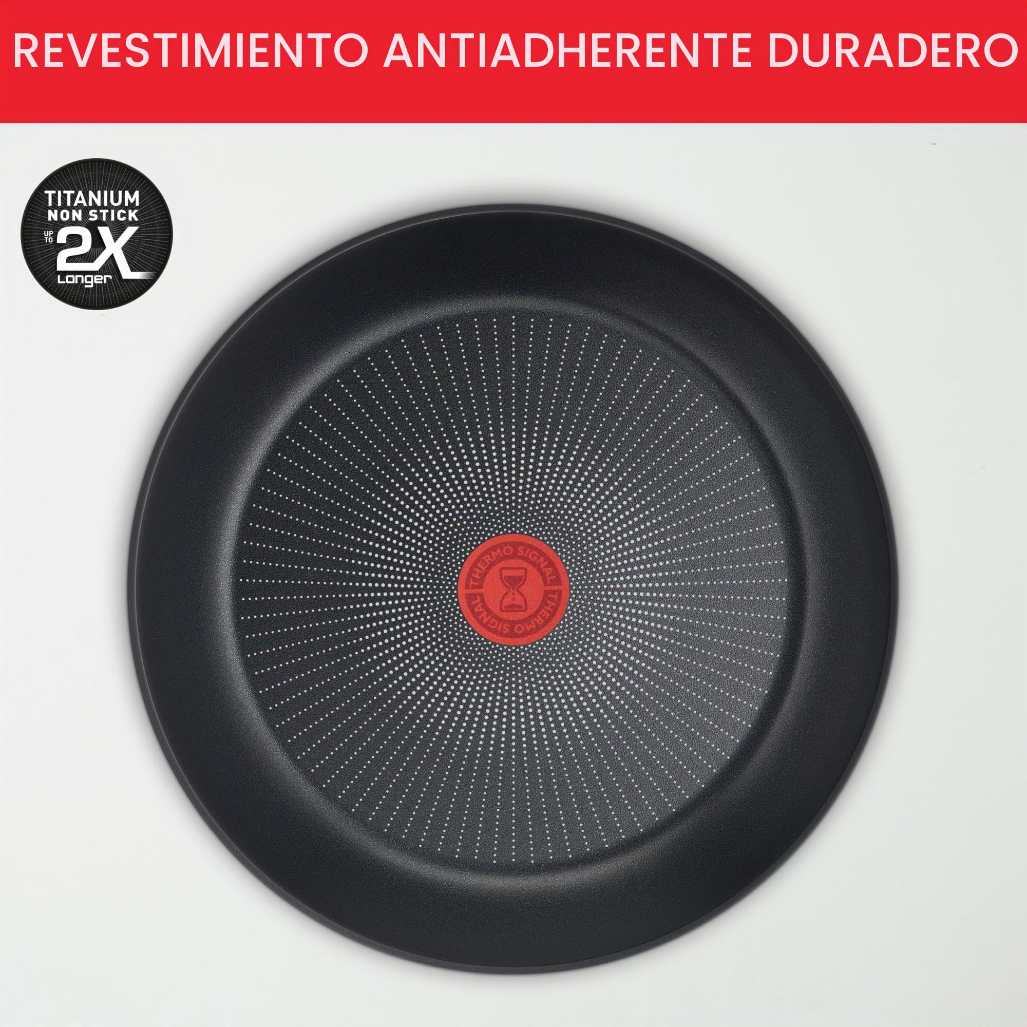 Tefal Ingenio Daily Chef ON - Juego de ollas y sartenes, 20 piezas, apilables, mango extraíble, ahorro de espacio, antiadherente, inducción, gris, L7619402