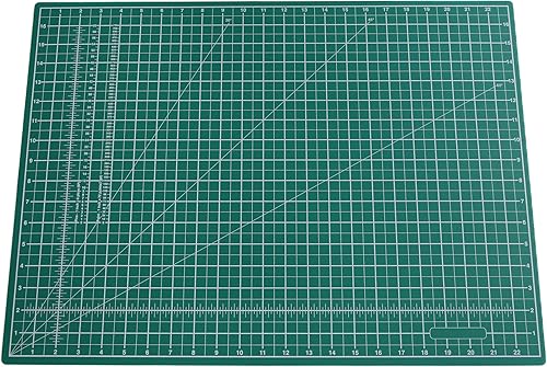 Miniatura 3 de Huron Alfombrilla de corte autorreparable de precisión para pasatiempos, costura, álbumes de recortes y manualidades, 9 x 12 pulgadas (A4)