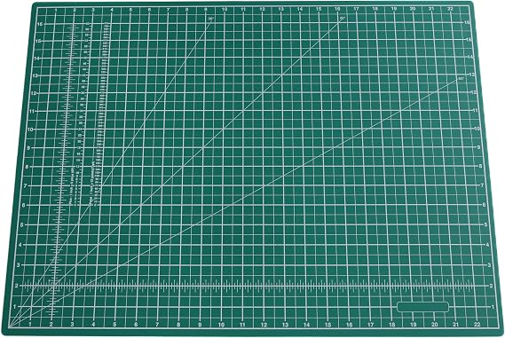 Huron Precision Self-Healing Cutting Mat 18 x 24 (A2) for Crafts, Hobbies, Sewing, and Scrapbooking (1/5/25/100 pc) (1pc)
