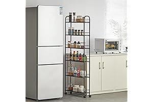 Rolling Storage Cart - The Perfect Space-Saver for Your Home