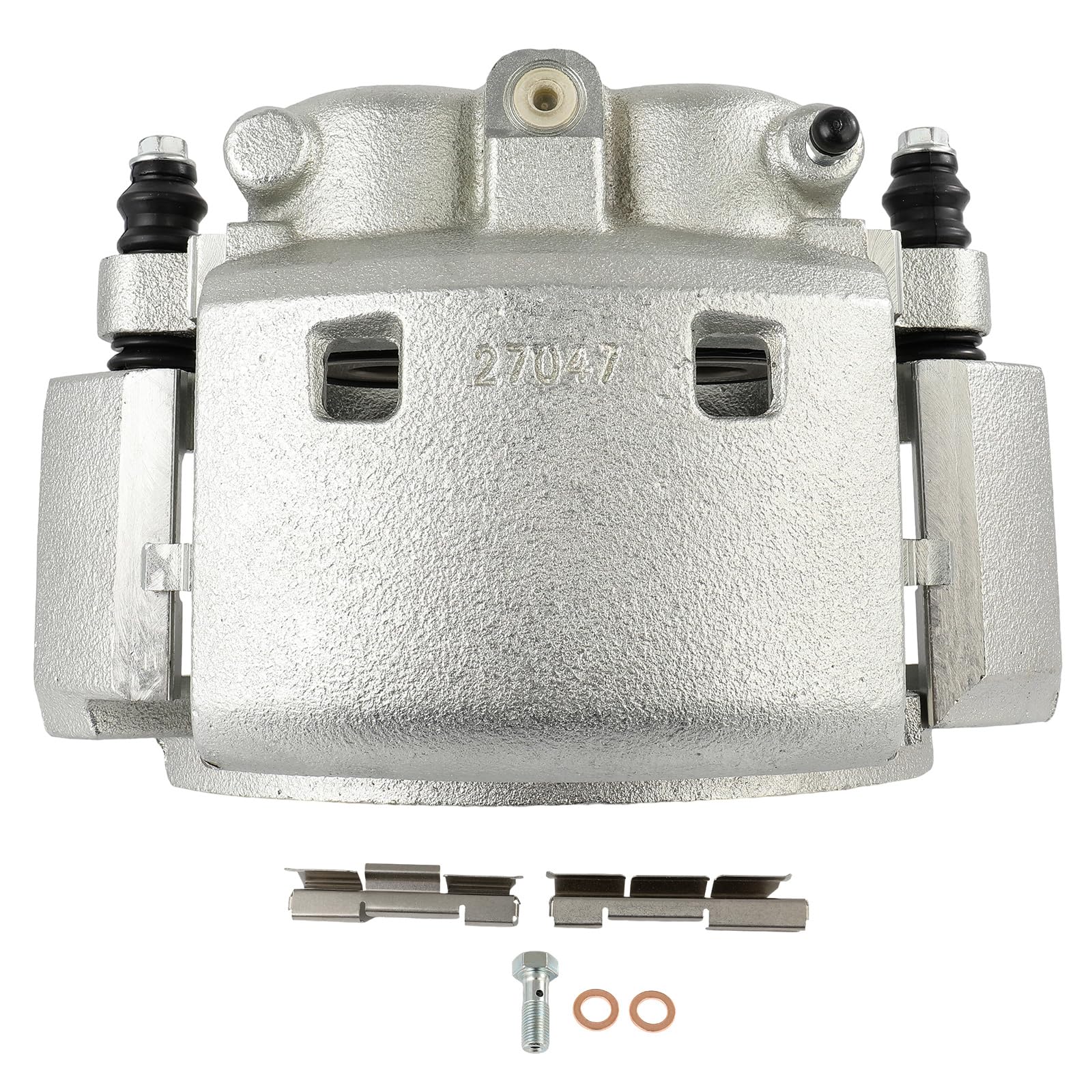 SCITOO 18B4796 Rear Right Disc Brake Caliper w/Bracket Fit For Dodge For Ram 2500 2001-2002, Double Pistons