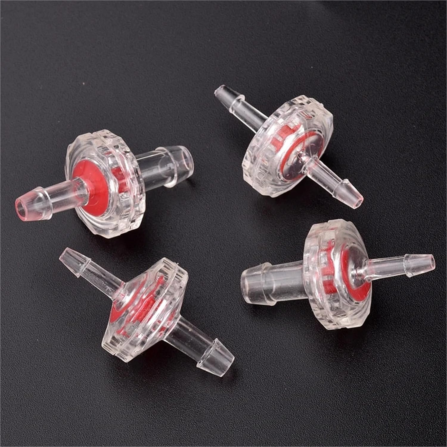 5~50Pcs Mini Aquarium Air Pump Check Valve Fish Tank CO2 Water Pipe One-way Garden Drip Watering Irrigation Hose Connector(3-3mm,10 Pcs)