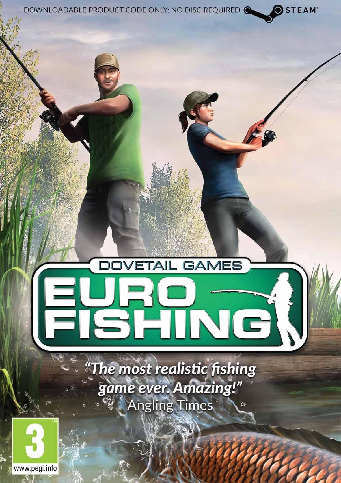 Dovetail Games Euro Fishing (PC Download Code in Box)