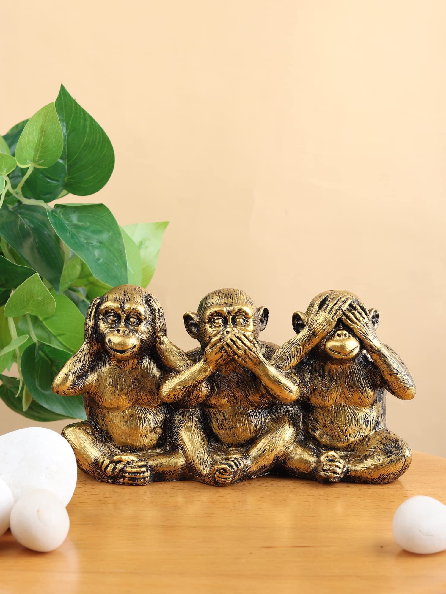 Buy SPLICE 3 Wise Monkey Statues, Hear?No Evil See?No Evil Speak?No