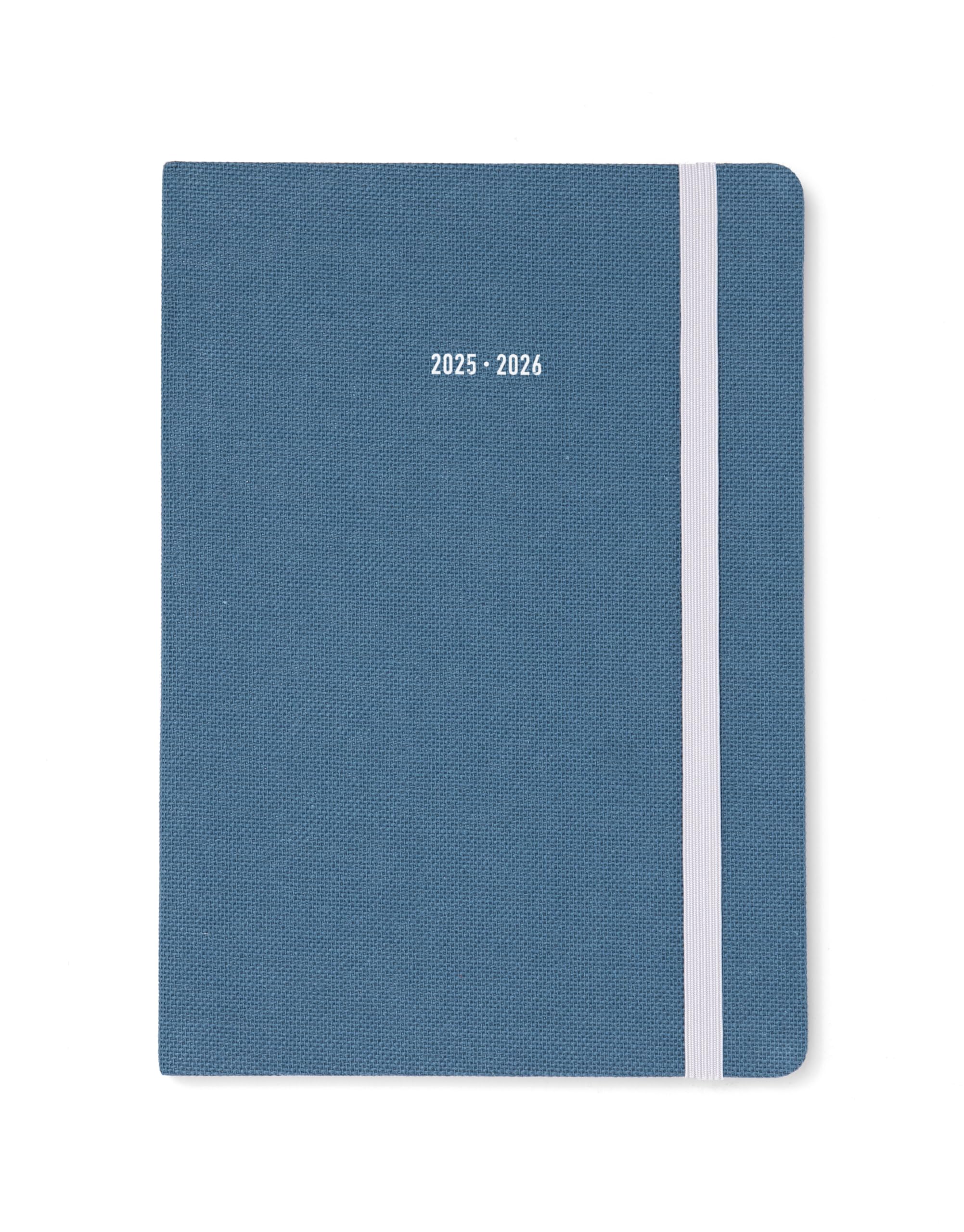 Letts of London Raw A5 academic 2025/2026 week to view diary - Teal 26-031729