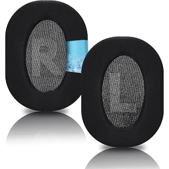Replacement Ear Pads for Logitech G Pro X Black Cooling Gel