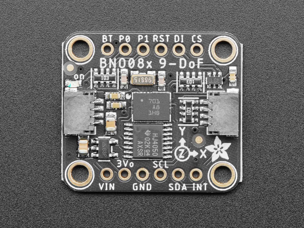 Adafruit 9-DOF orientación absoluta IMU fuga de mezcla, BNO085 (BNO080), STEMMA QT/Qwiic, 4754