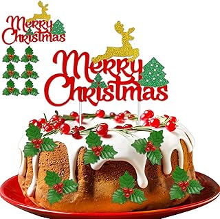 Christmas cake toppers amazon info