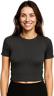 inner element Thermal Top for Women | Blouse/Crop Top Winter wear| Charcoal Grey Pack of 1-picture-49
