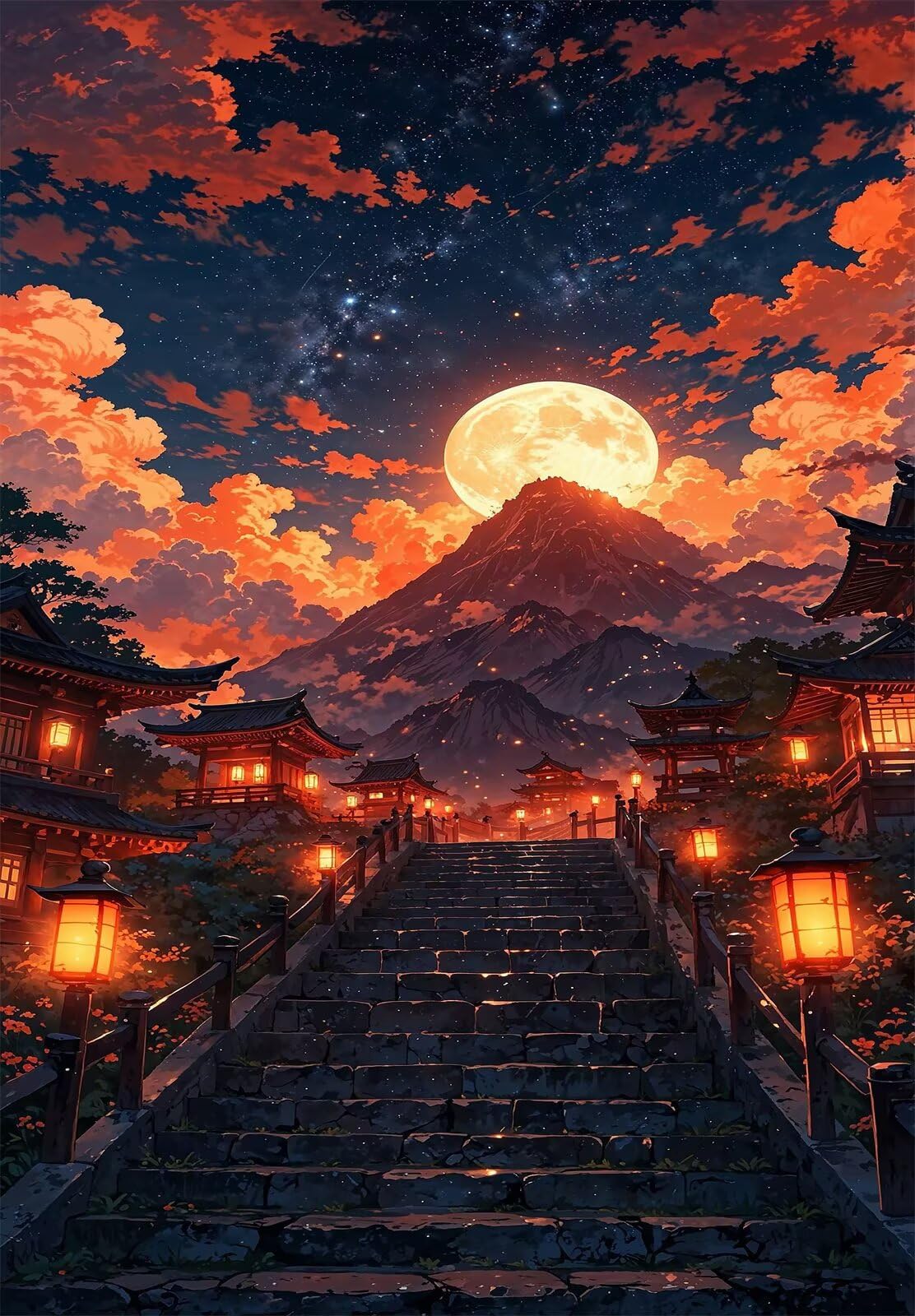 Puzzle 1500 sztuk księżycowy krajobraz, puzzle niemożliwe, łamigłówki, łamigłówki, gry logiczne dla całej rodziny, puzzle dla dorosłych 1500 sztuk 87 x 57 cm