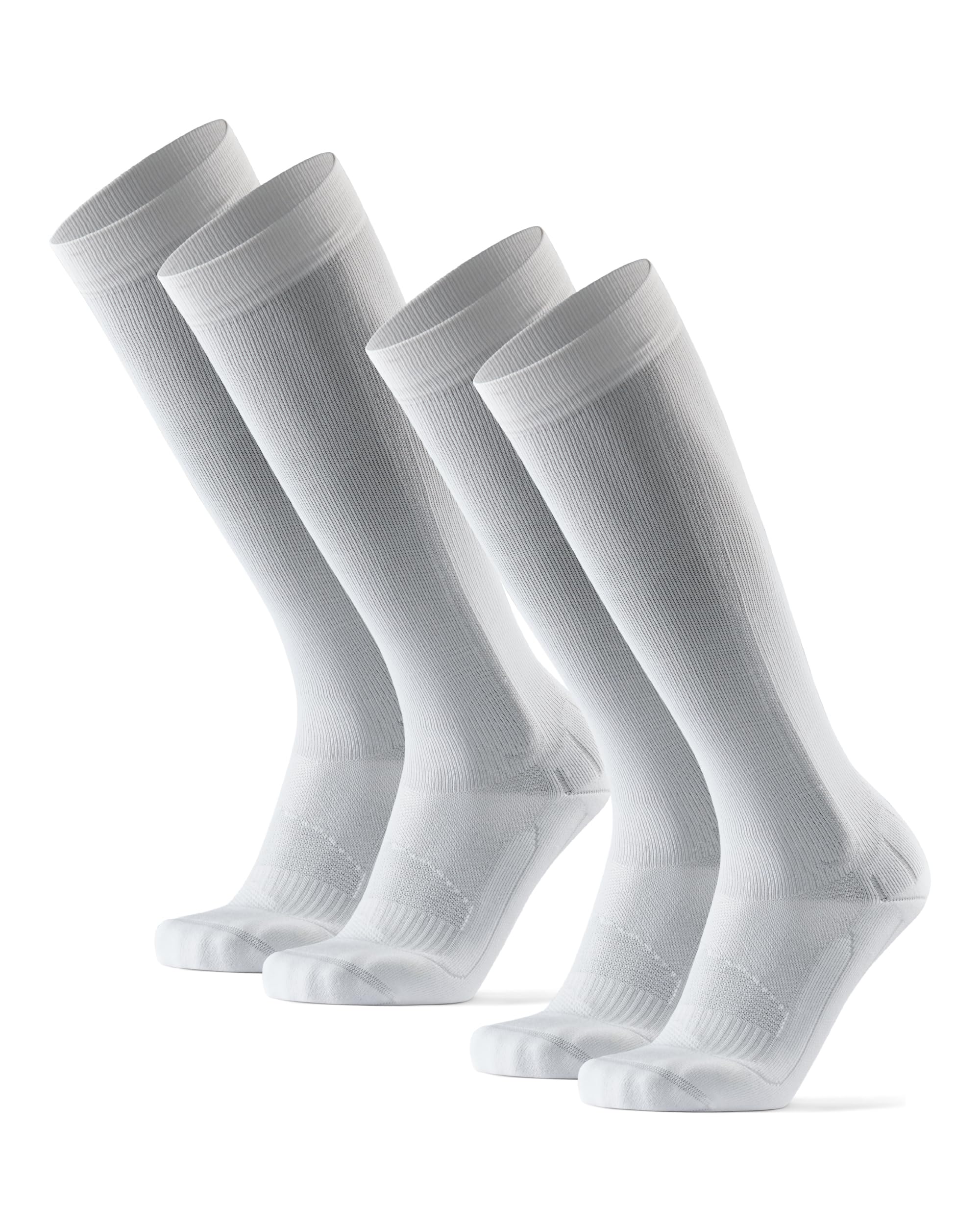 DANISH ENDURANCE Calze Compressione Graduata Uomo Donna 21-26 mmhg, Recupero, Viaggi, Sport, 2 Paia