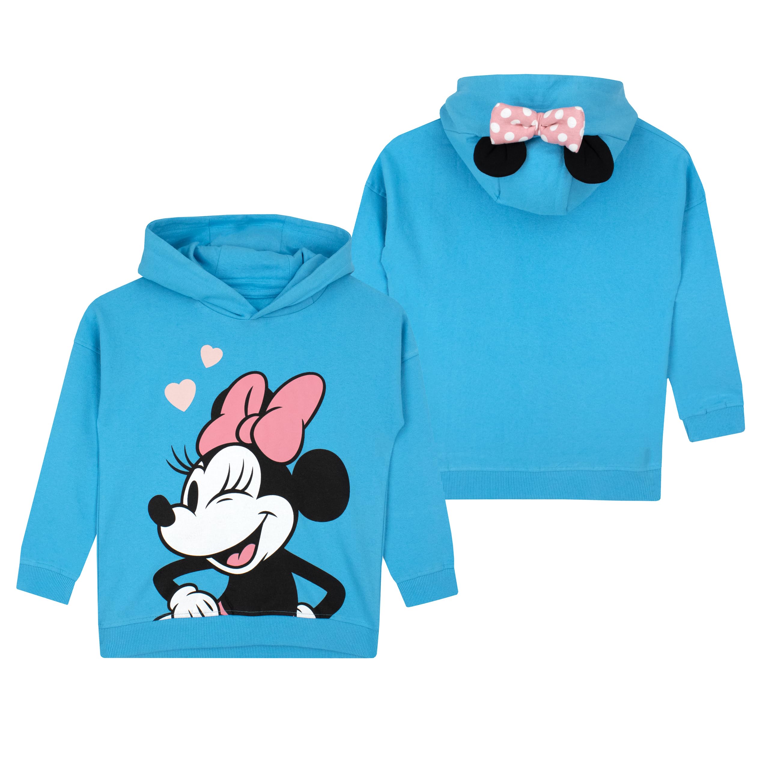 Disney Felpa con Cappuccio Minnie Mouse | Felpe da Ragazze | Minnie Mouse Felpa Bambina