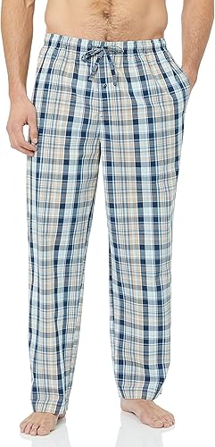 Tienda Essentials - Pantalón de pijama para hombre, corte recto