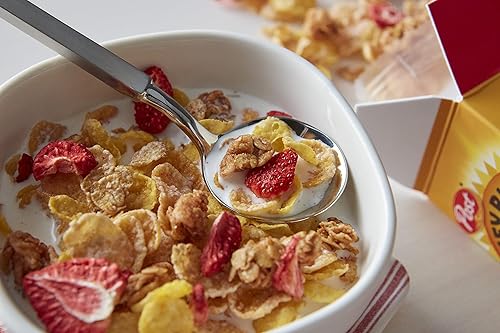 Miniatura 4 de Post Honey Bunches of Oats - Cereal de desayuno con fresas, avena con miel y cereales de fresa, caja de 16.5 onzas