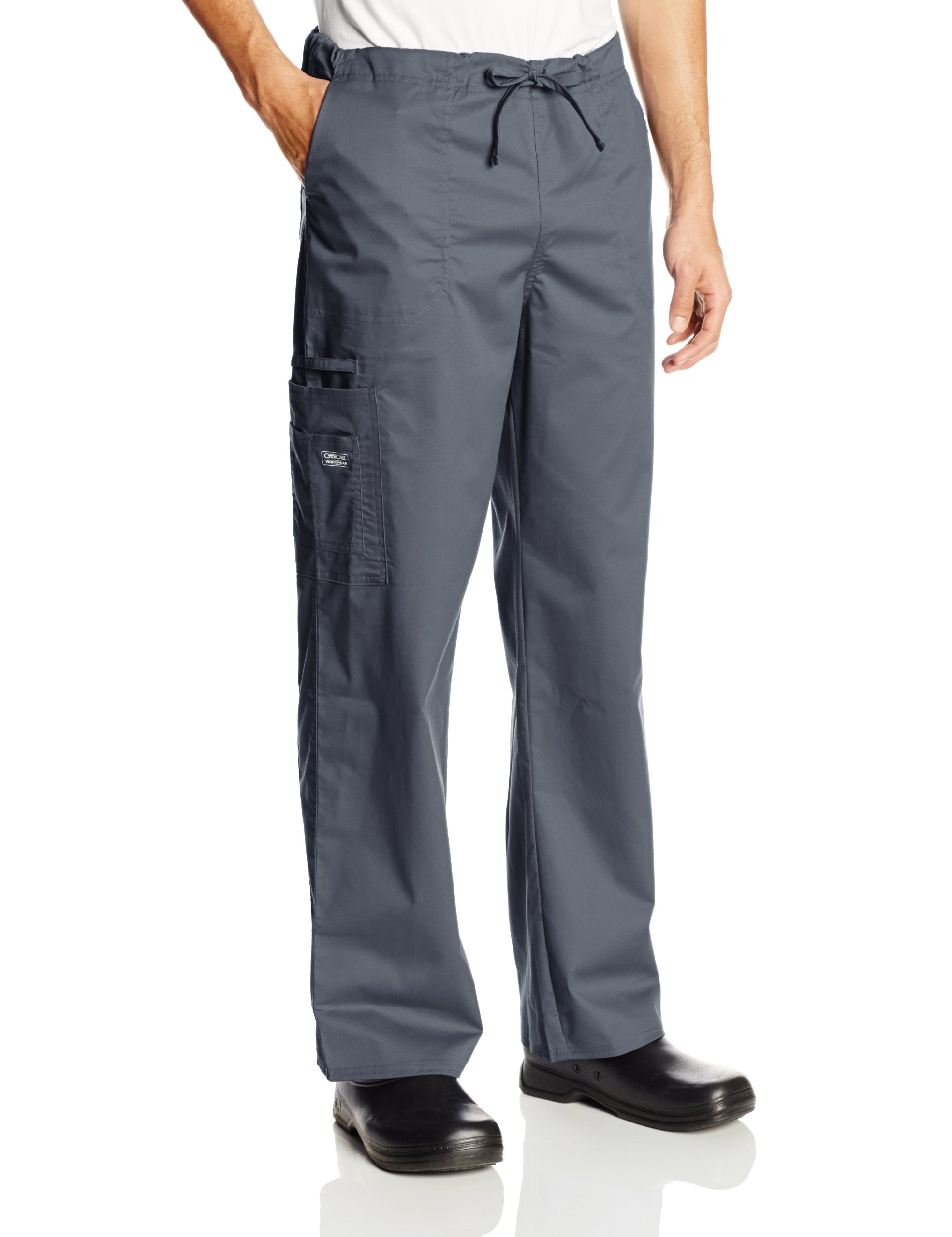 CherokeeMen & Women Scrubs Pant Workwear Core Stretch Drawstring Cargo 4043