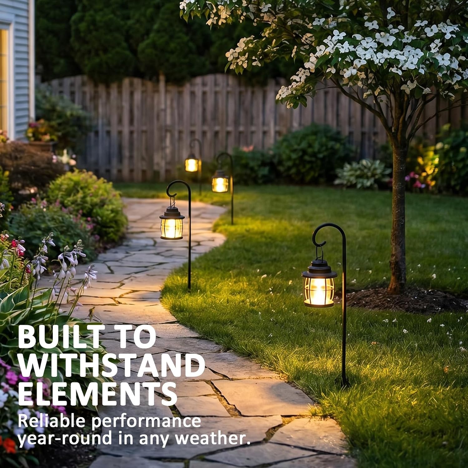 Low Voltage Pathway Lights 2PK Landscape Lighting Path Light 2900K Warm White 1.1W 32 Lumens Outdoor Lights Aluminum Housing Floodlight with Connector for Garden Yard
