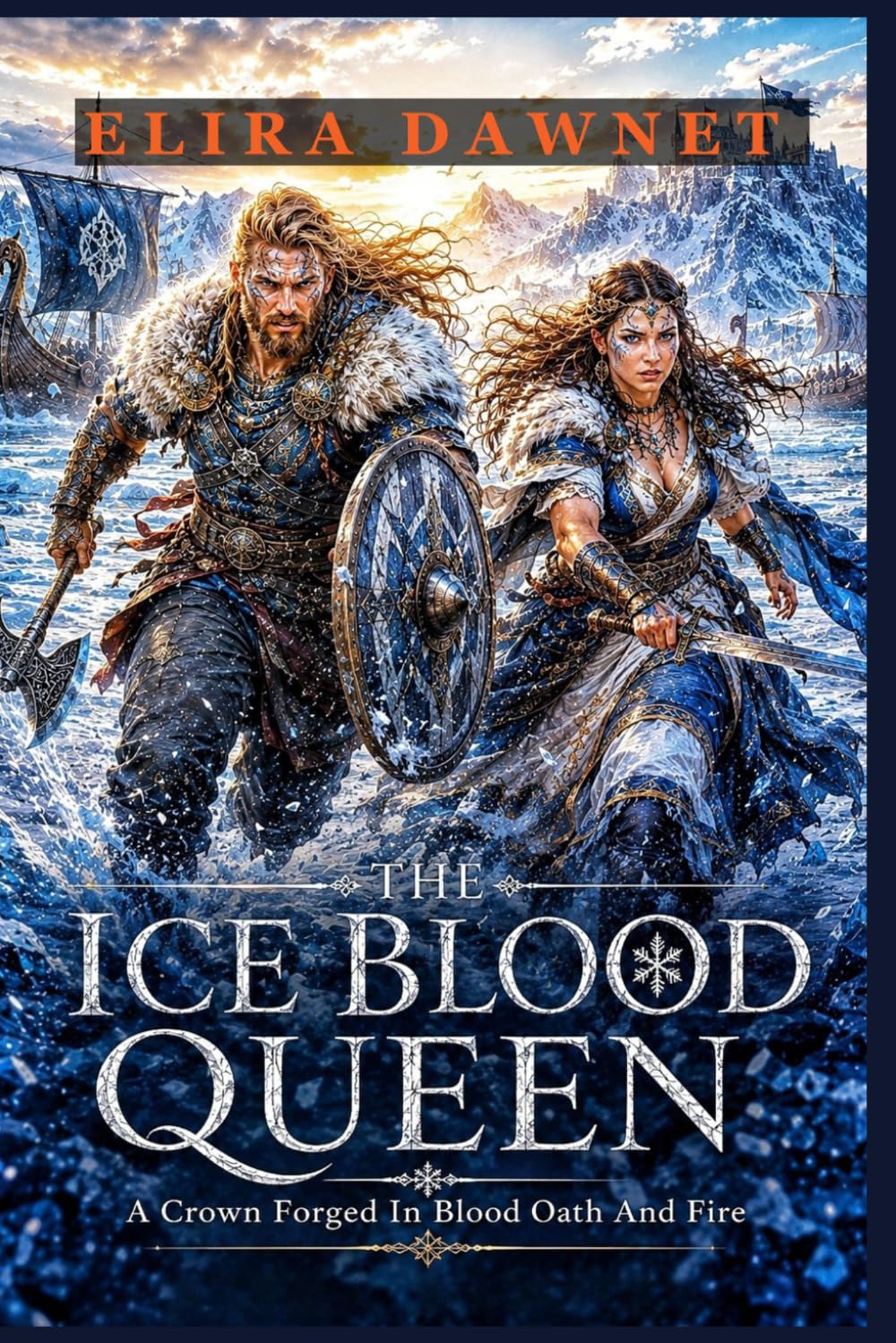 THE ICE BLOOD QUEEN: A Crown Forged In Blood Oath And Fire (THE FROST BATTLES)