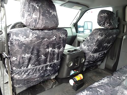 Miniatura 7 de Durafit Seat Covers, Viper Endura - Asientos delanteros compatibles con Ford F250-F550 2011-2016 con bolsas de aire de impacto lateral