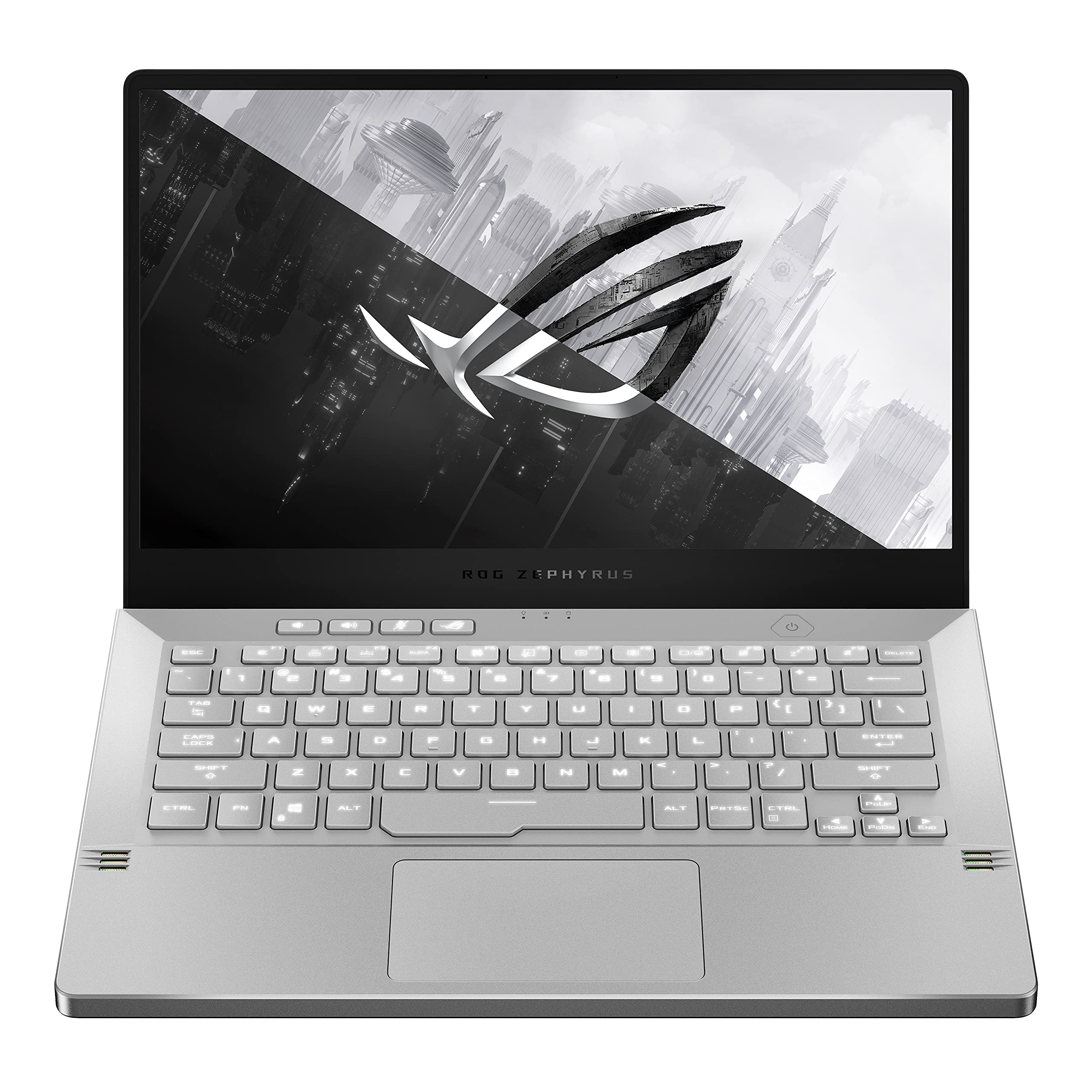 (Refurbished) ASUS ROG Zephyrus G14 (2021) 14-inch (35.56 cms) QHD 120Hz, AMD Ryzen 9 5900HS, RTX 3060 6GB Graphics, Gaming Laptop (16GB/1TB SSD/Office 2019/Windows 10/White/Anime Matrix/1.7 Kg), GA401QM-K2330TS (B09PD97FQW) Amazon Price History, Amazon Price Tracker