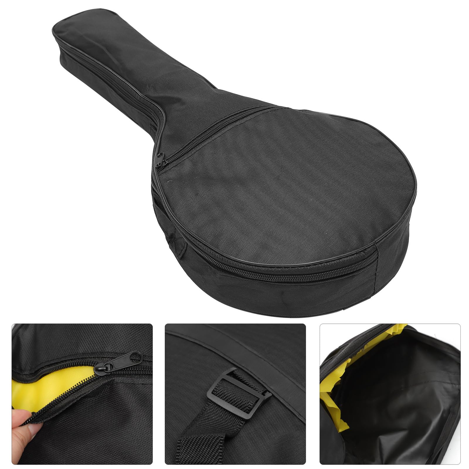 Supvox Robuste Mandolinen Schultertasche aus Oxford Gewebe Portable und Gitarrentasche Gepolstert mit Delikater Verarbeitung für Mandolinenspieler