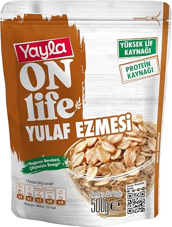 Yayla On Life Yulaf Ezmesi 500 Gr