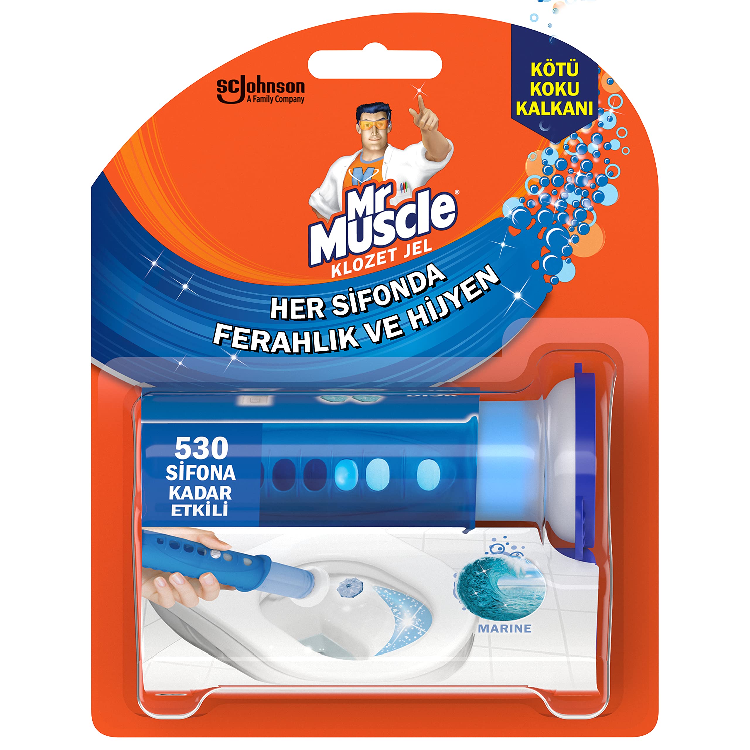 Mr. Muscle Klozet Jel Marine Tuvalet Temizleyici