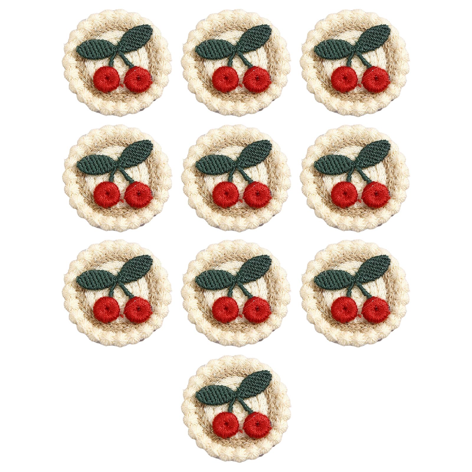HGENAHGTF Embroidery Patches Colorful Pattern Appliques Adhesive Backing for Clothing Upcycling and Projects Sewing Craft