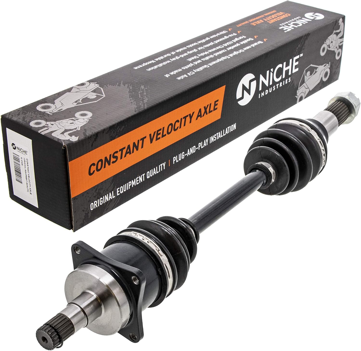 NICHE Front Left CV Axle Half Drive Shaft for Can-Am Outlander 400 650 Max 800R Renegade 500 800 705401578 705401109 705400934 705400293