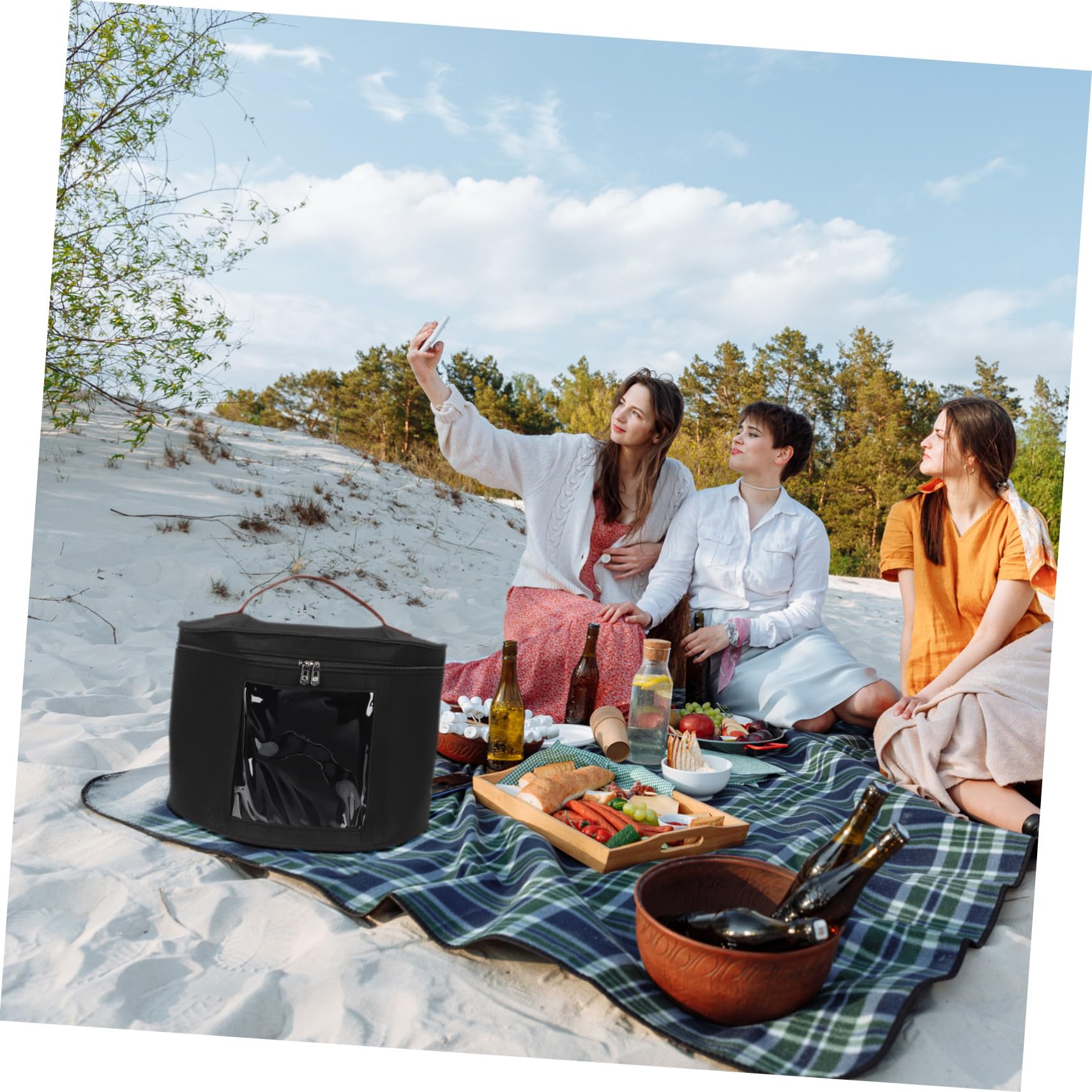 Hutbox aus Filz Faltbarer Hutschachtel Organizer Reißfest Platzsparend Vielseitige Aufbewahrung für Hüte Socken Reise Praktische Transportbox für Damen und Herren