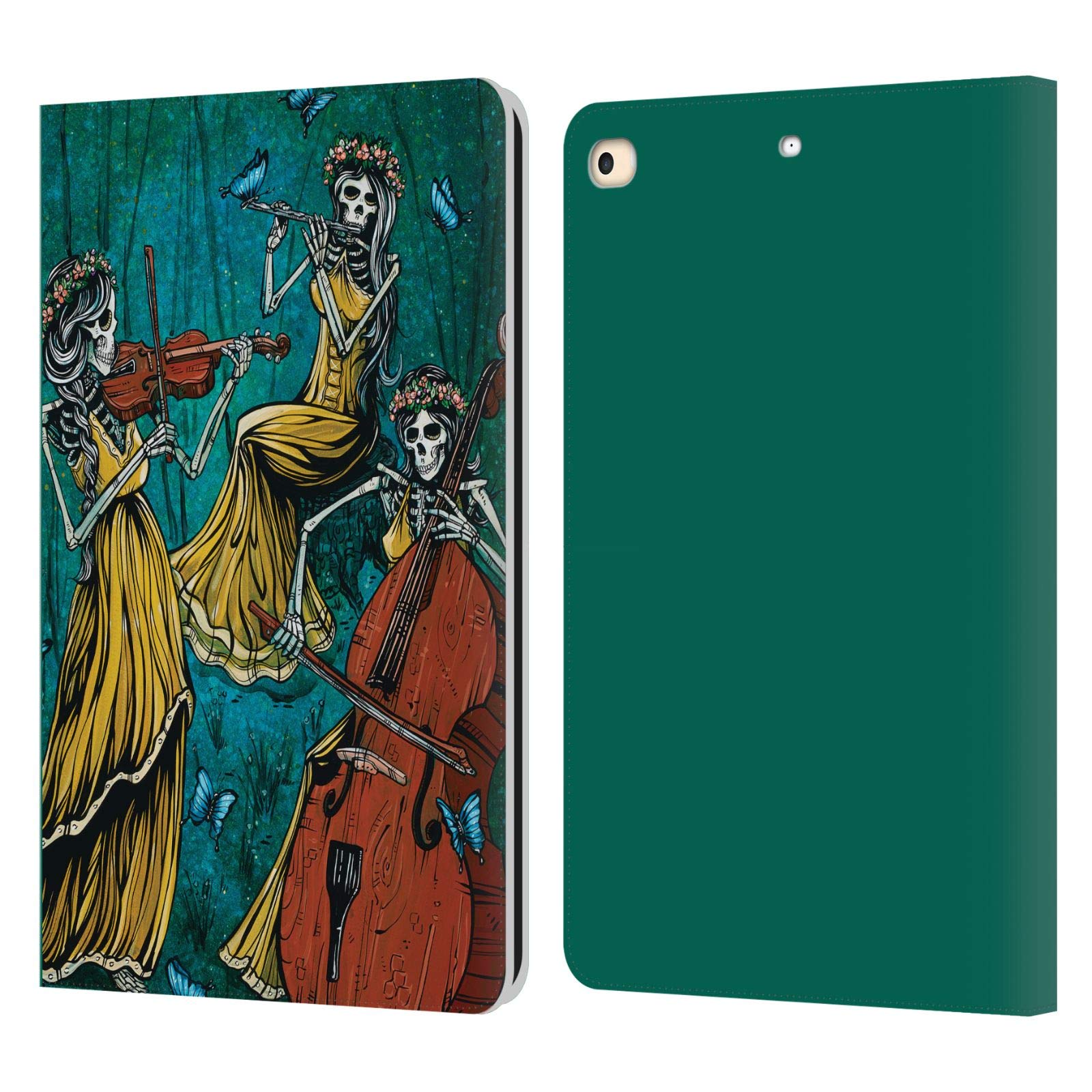 Étui portefeuille cuir iPad 9.7 2017 housse protection art - 7