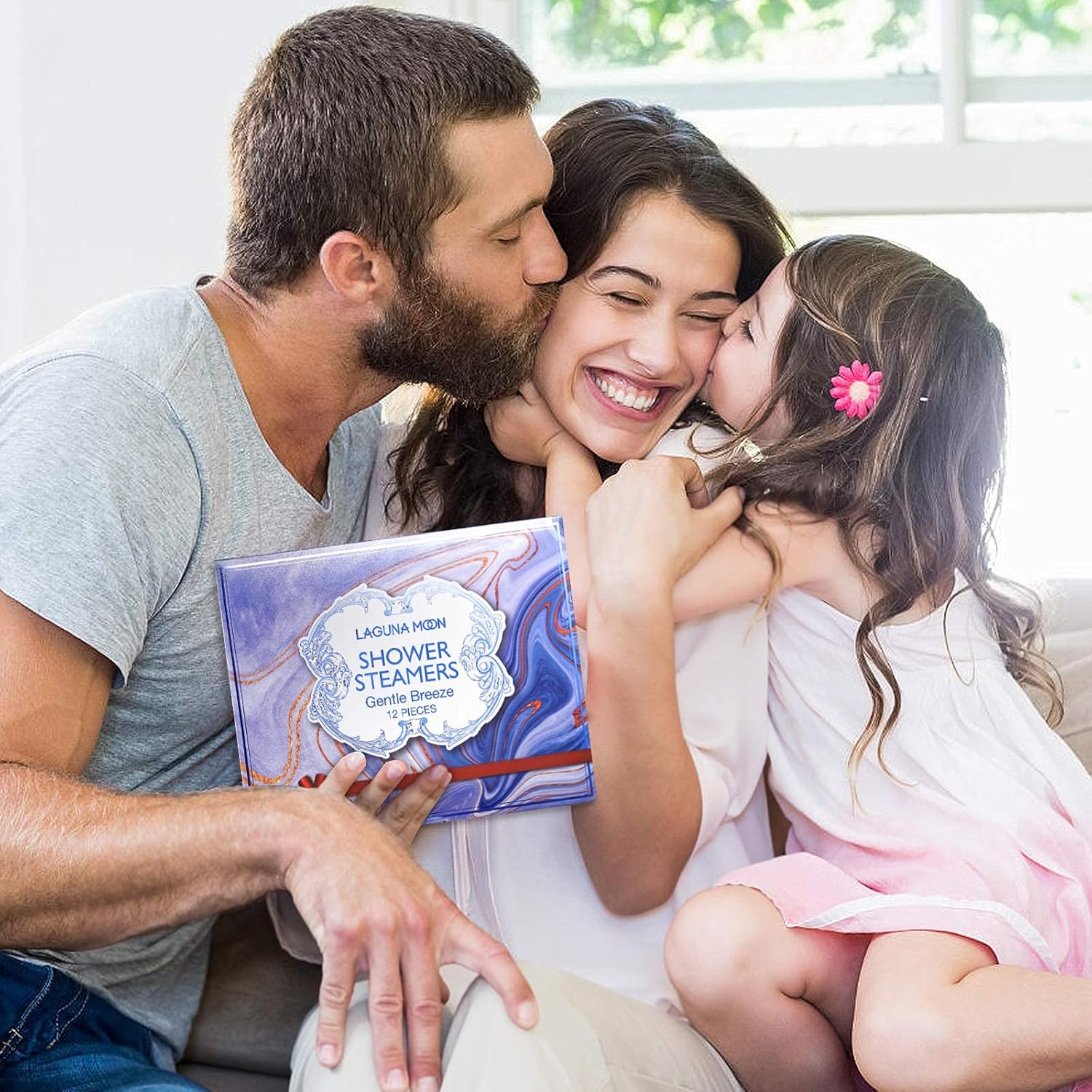 Lagunamoon Aromatherapy Shower Steamers for Sinus Relief，Home Spa Relaxation Shower Bombs of Menthol & Eucalyptus,12 Pack 30g Shower Tablets with Natural Essential Oils for Gift : Beauty & Personal Care