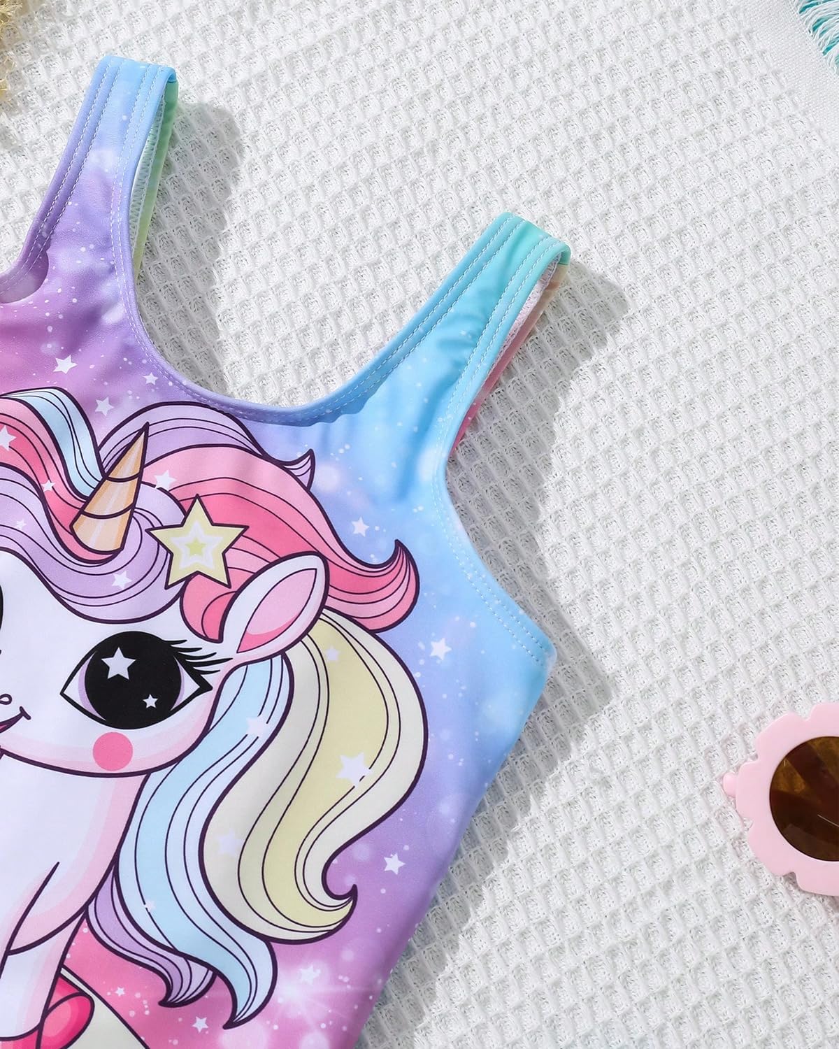 Traje de baño de dos piezas para niñas 4-8 años DivingBirds