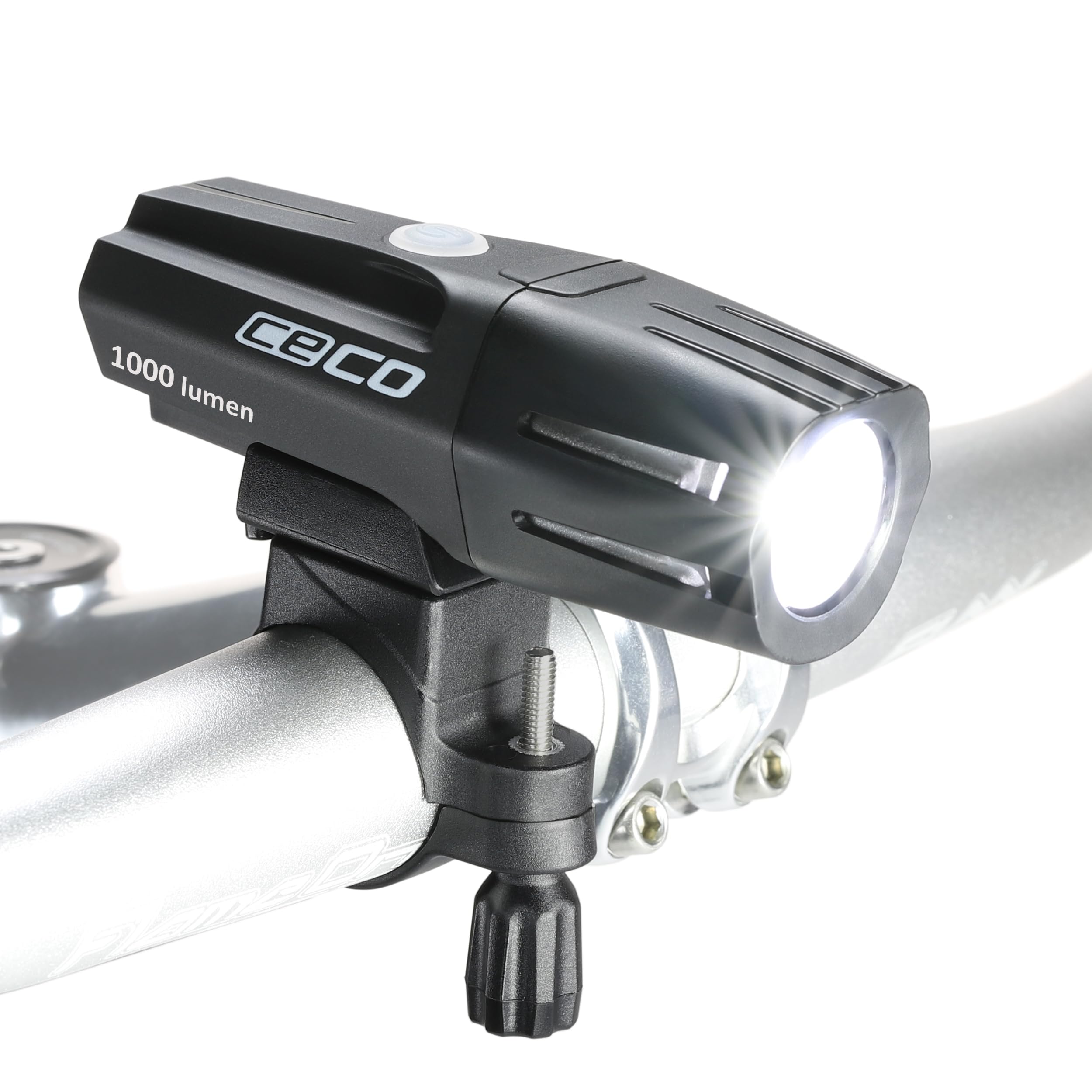USA 1000 Lumen USB Rechargeable Bike Light – Tough & Durable IP67 Waterproof & FL-1 Impac…