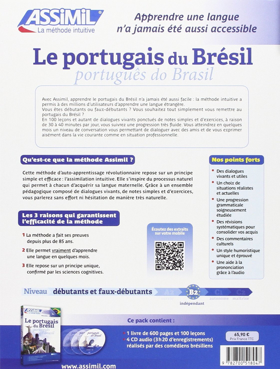 Pack CD Portugais du Bresil 2015